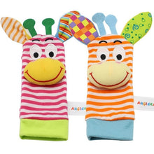 Load image into Gallery viewer, Infant Baby Kids Socks rattle toys BY CDG DISTRIBUTING