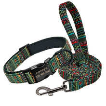 Load image into Gallery viewer, Personalized Dog Collar With Leash Dogs BY CDG DISTRIBUTING