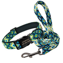 Load image into Gallery viewer, Personalized Dog Collar With Leash Dogs BY CDG DISTRIBUTING