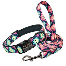 Load image into Gallery viewer, Personalized Dog Collar With Leash Dogs BY CDG DISTRIBUTING