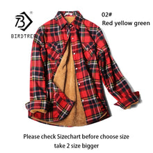 Load image into Gallery viewer, Plaid Shirt Female Long Sleeve Casual Check Blouse Autumn Clothes BY CDG DISTRIBUTING