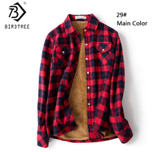 Load image into Gallery viewer, Plaid Shirt Female Long Sleeve Casual Check Blouse Autumn Clothes BY CDG DISTRIBUTING