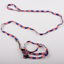 Load image into Gallery viewer, Pet Dog Bone Printing Harness and Leash BY CDG DISTRIBUTING