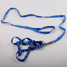 Load image into Gallery viewer, Pet Dog Bone Printing Harness and Leash BY CDG DISTRIBUTING