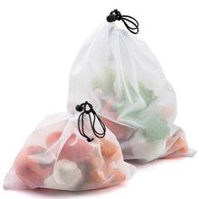 Load image into Gallery viewer, Rope Net Product Bags Washable Bags for Grocery Shopping BY CDG DISTRIBUTING
